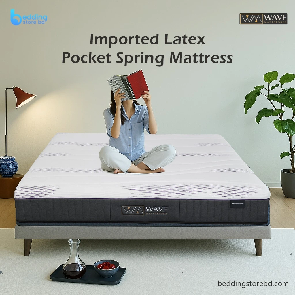 Latex pocket spring mattress imported